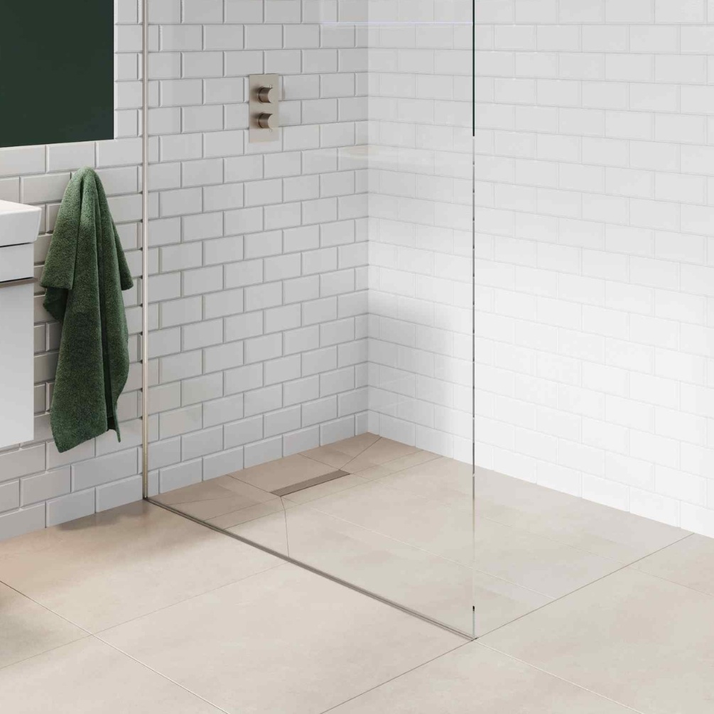 Product Lifestyle image of the Abacus Brushed Nickel 10mm Recessed Channel Pack